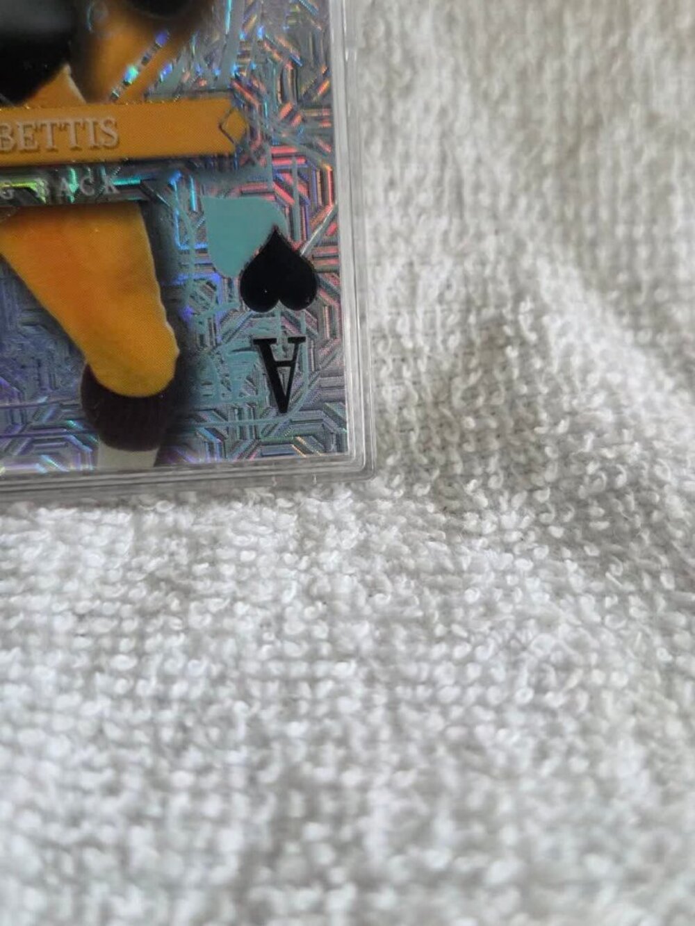 2024 Wild Card Stacked Deck Jerome Bettis Ace 2/2 Mojo Steelers SDJH-JBN HOF - Picture 4 of 6